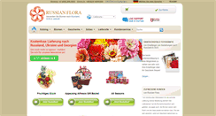 Desktop Screenshot of blumen.russianflora.com