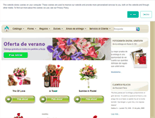 Tablet Screenshot of flores.russianflora.com