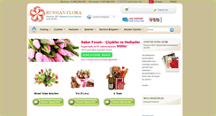 Desktop Screenshot of cicekler.russianflora.com